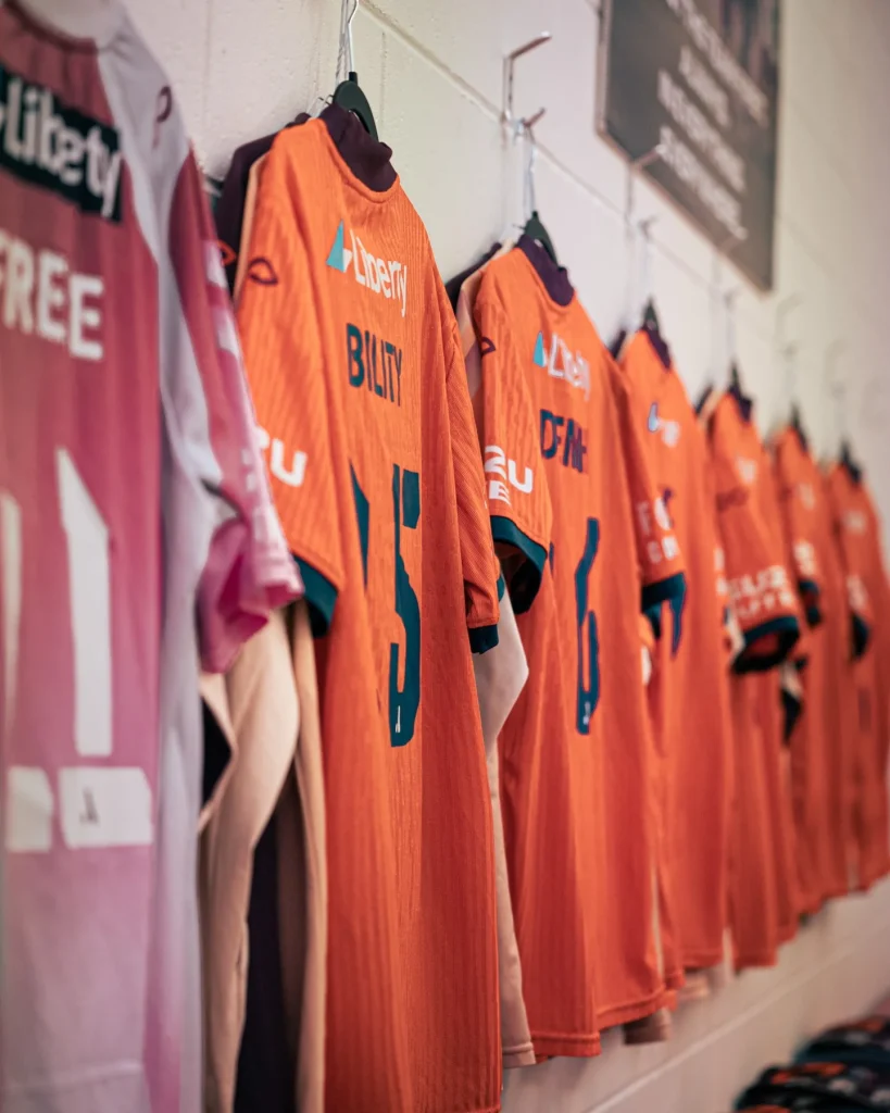 Brisbane Roar jerseys