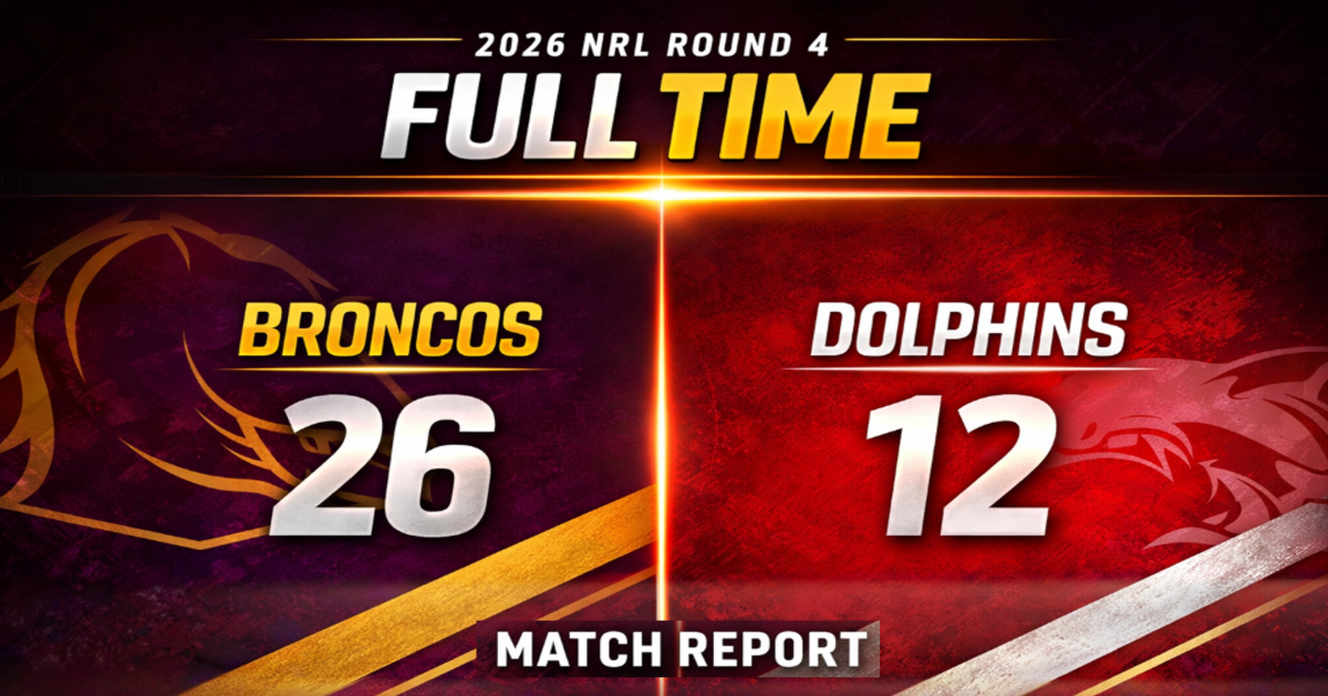 Battle of Brisbane NRL Round 4 Broncos vs Dolphins