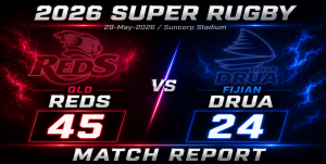 Queensland Reds vs Fijian Drua Super Rugby