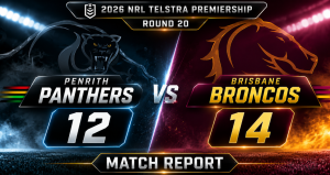 Panthers vs Broncos Round 20